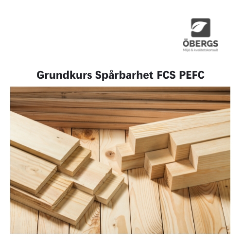 Grundkurs i FSC® CoC & PEFC™ CoC